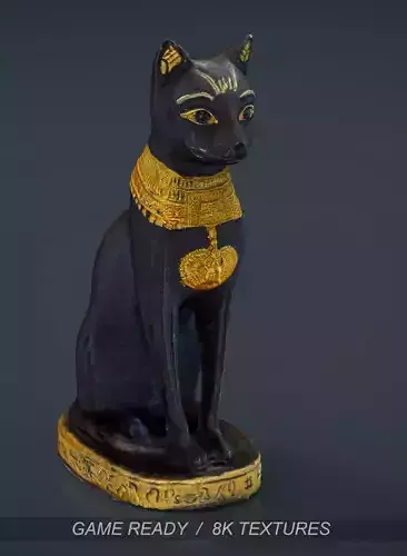 Egyptian Cat 3D print model