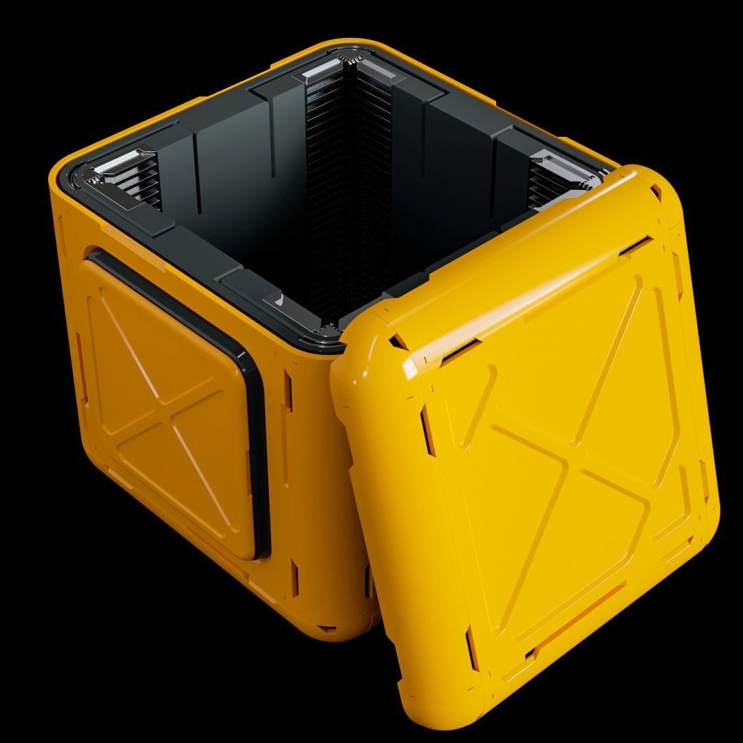 Sci-Fi Blocks Kit-Bash Set 3D model_30