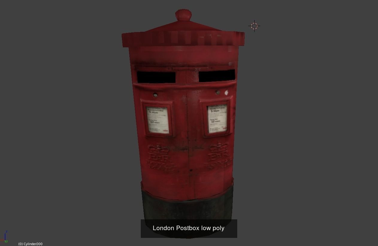 london low poly assests Collection 7 models _6