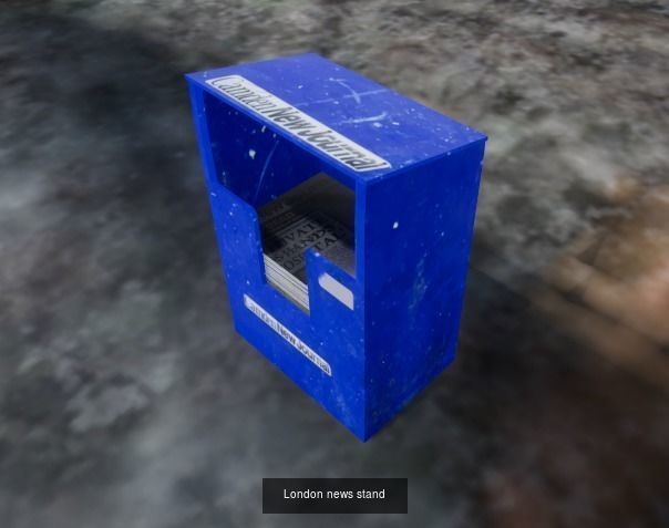 london low poly assests Collection 7 models _7