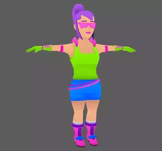 Lowpoly Character 05
