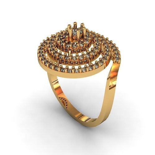 Engagement Ring 70 3D model