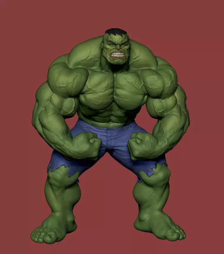 Hulk  3D print model_0