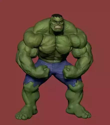 Hulk  3D print model