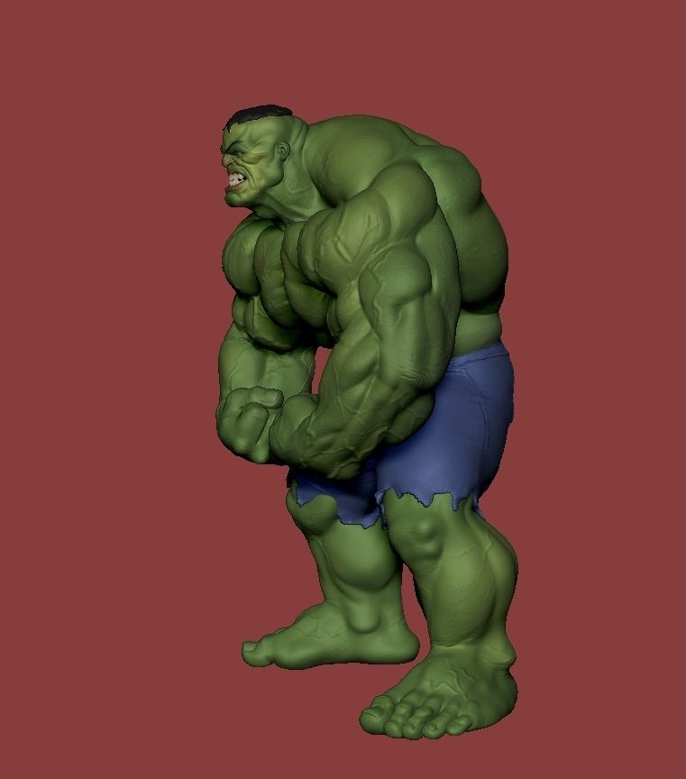Hulk  3D print model_1
