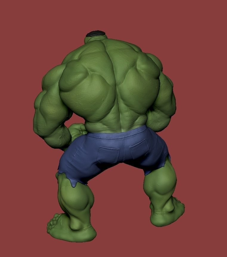 Hulk  3D print model_2