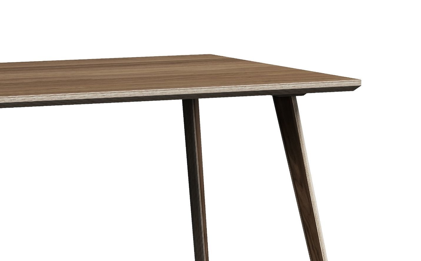 HEY PLY Dining Table 3D model_3