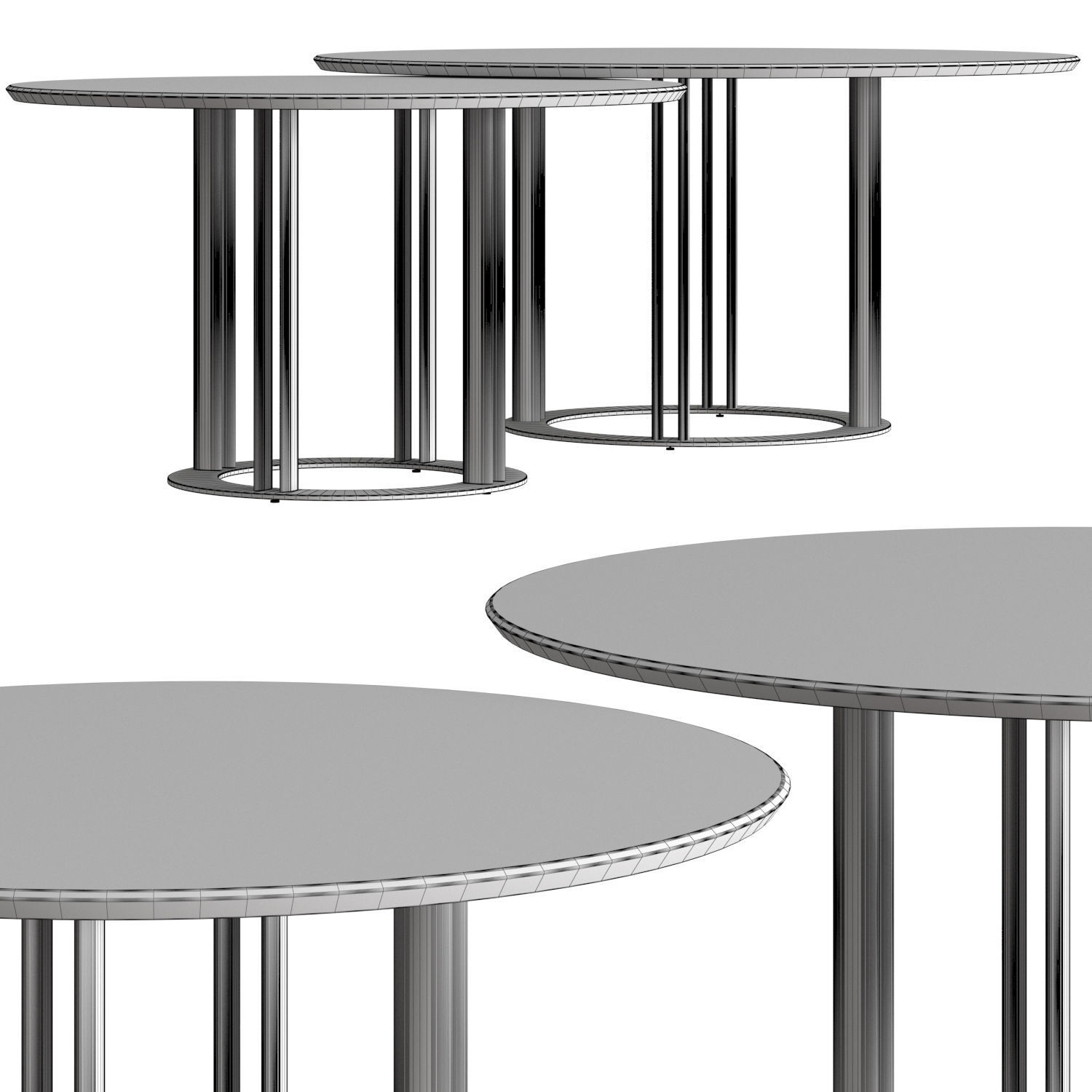 RB Table Round Table by Conde House 3D model_1