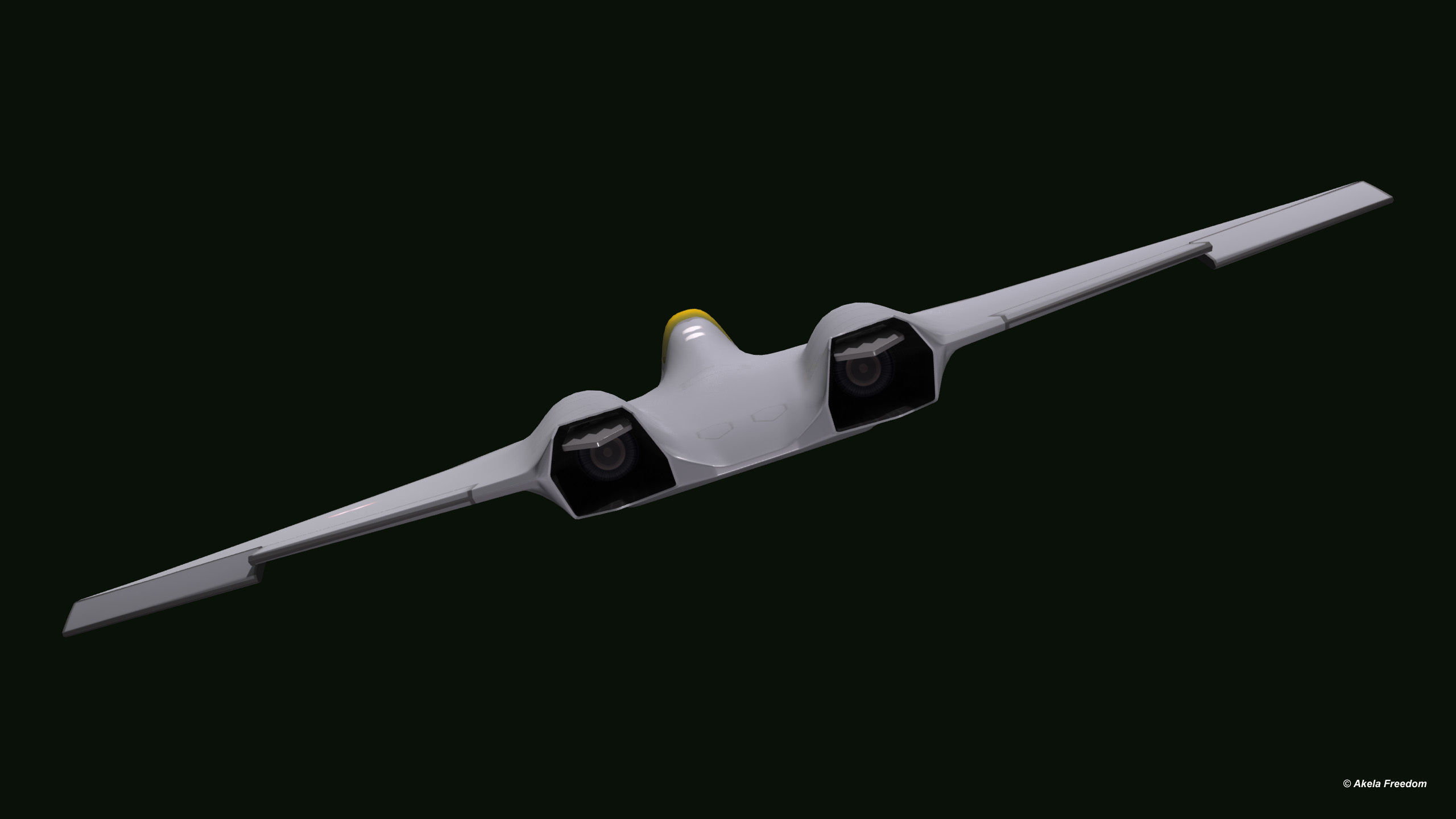 Next Generation Fighter NGF 3D model_5