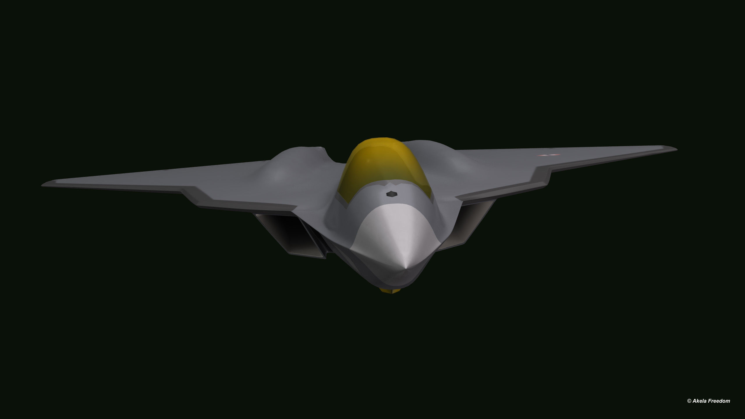 Next Generation Fighter NGF 3D model_3