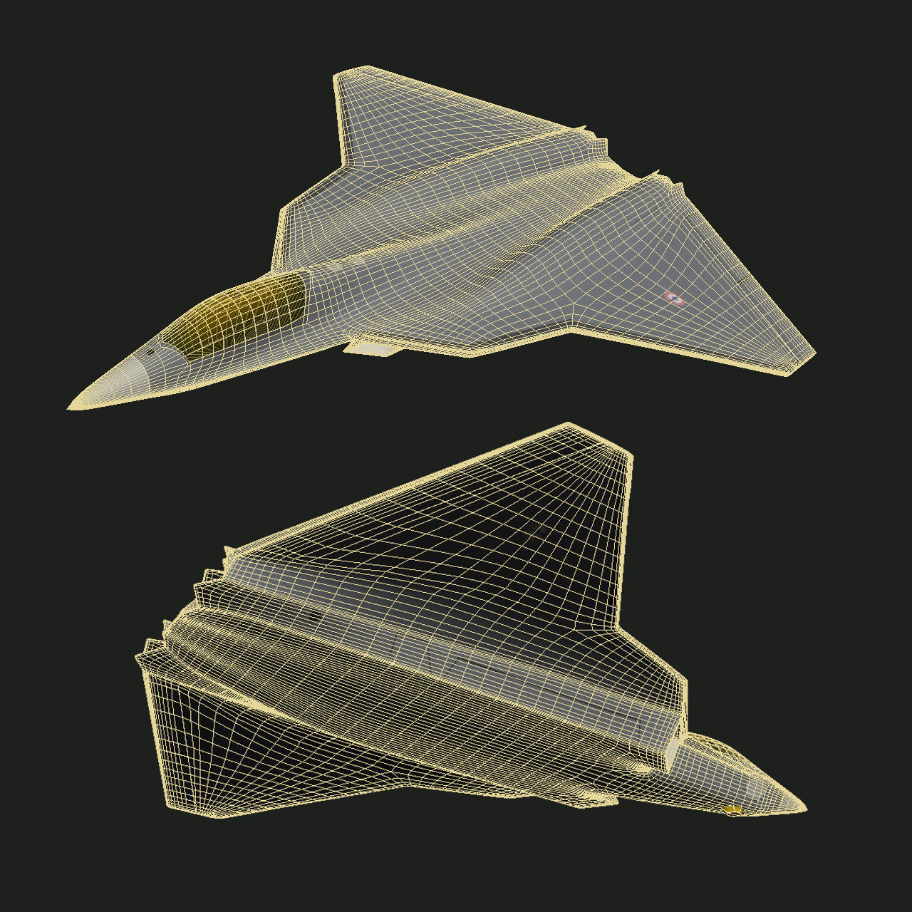 Next Generation Fighter NGF 3D model_8