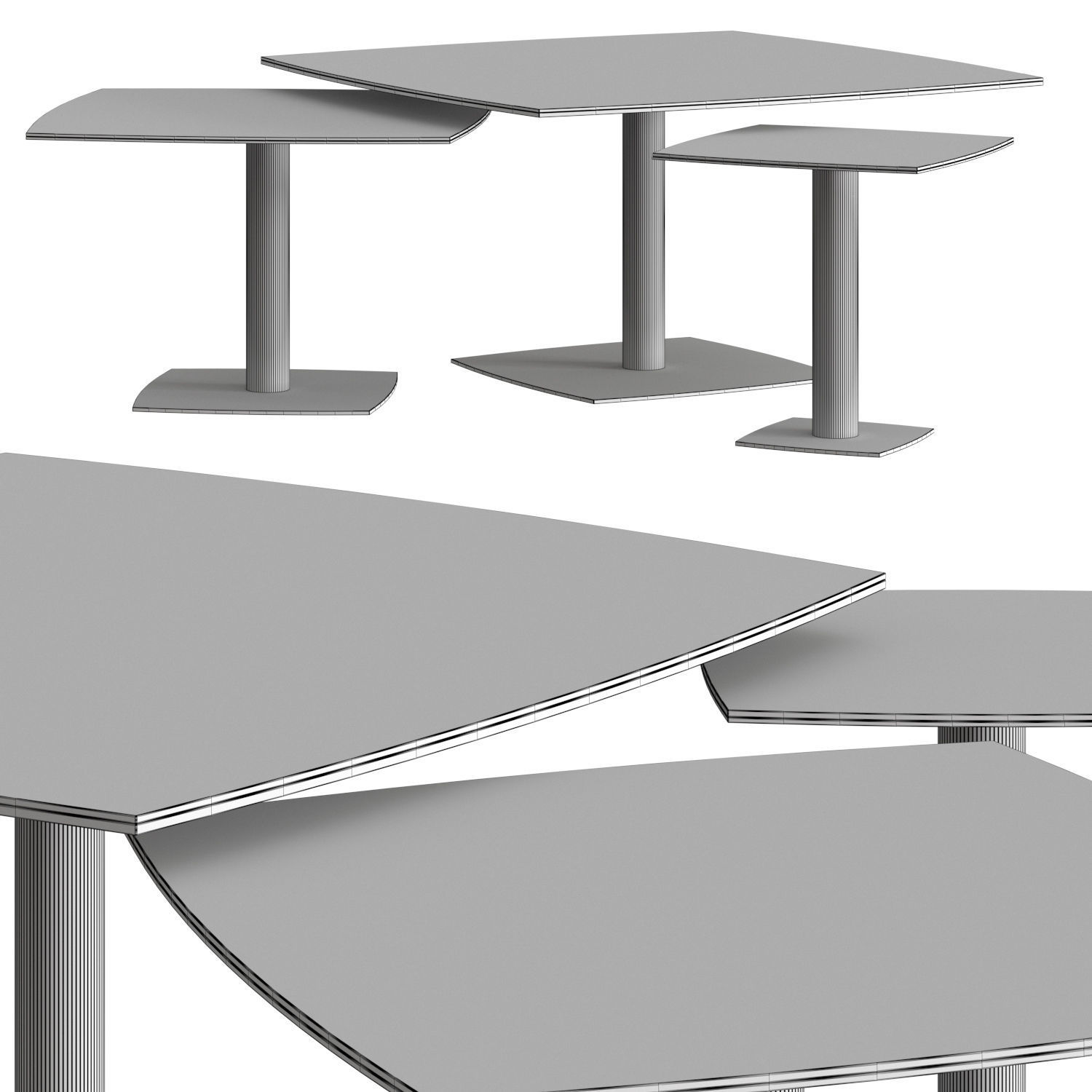 Fem Tables by Discalsa 3D model_1