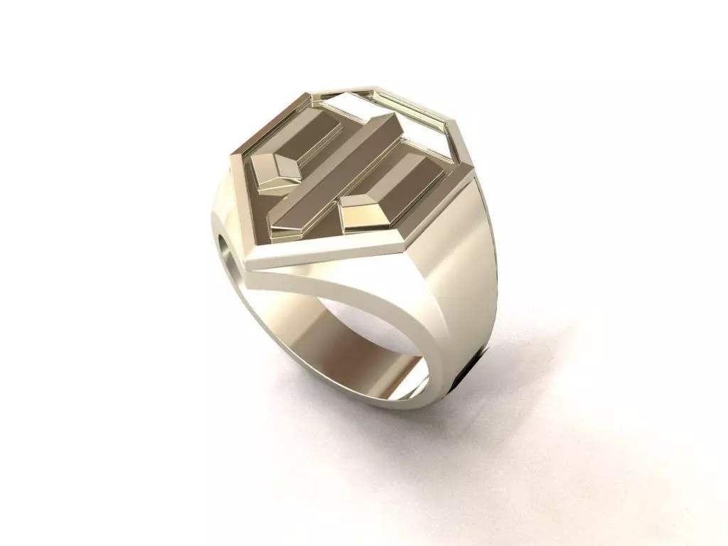 Man ring MR 02 3D print model_0