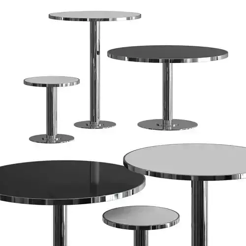 Dio Coffee Side Tables by Isku 3D model