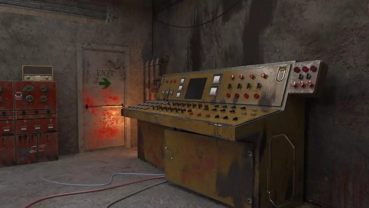 Control Room 3D model_0