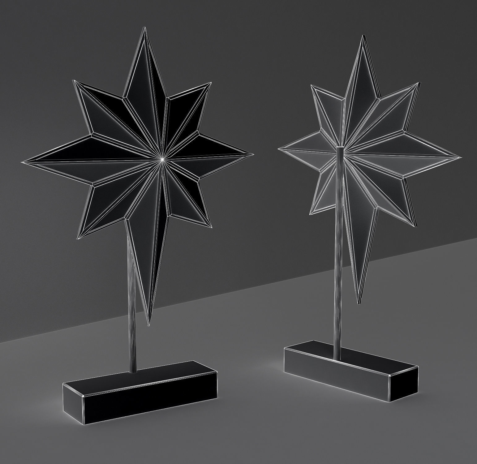 Star Accessory 3D model_10