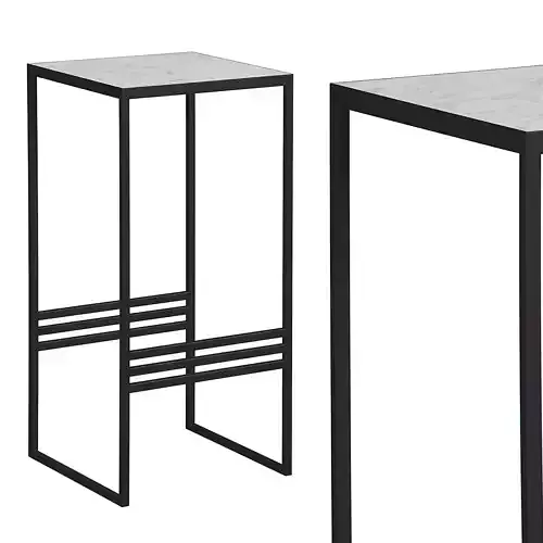 Marble Bedside Table FOR MISS SHOP