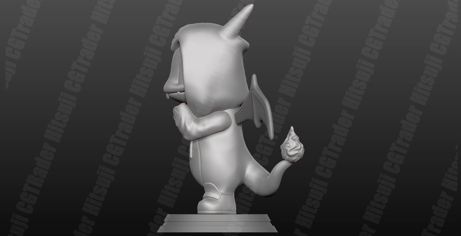 Charmander ItsBirdy Style 3D print model_4