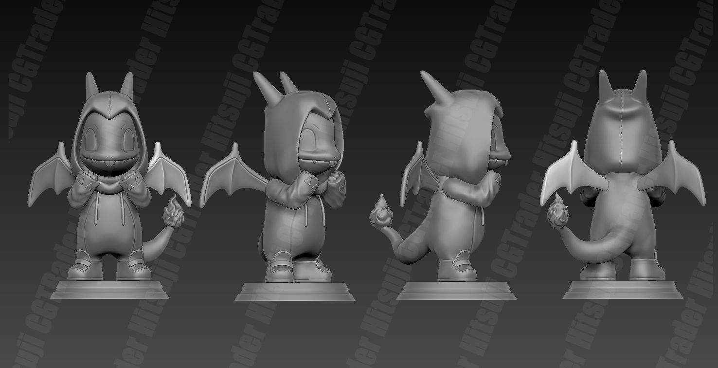 Charmander ItsBirdy Style 3D print model_5