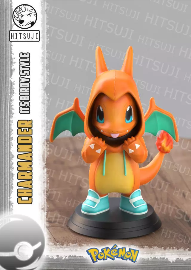 Charmander ItsBirdy Style 3D print model_0