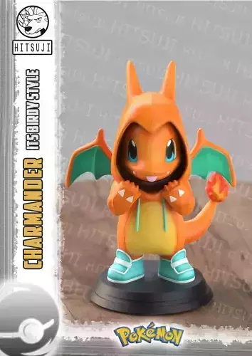 Charmander ItsBirdy Style 3D print model