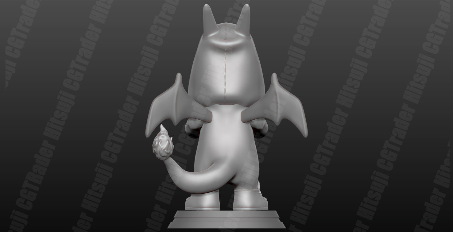 Charmander ItsBirdy Style 3D print model_3
