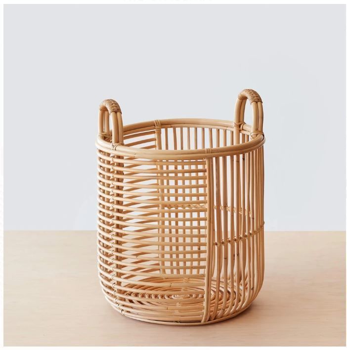 Java Rattan Baskets Medium 3D model_5