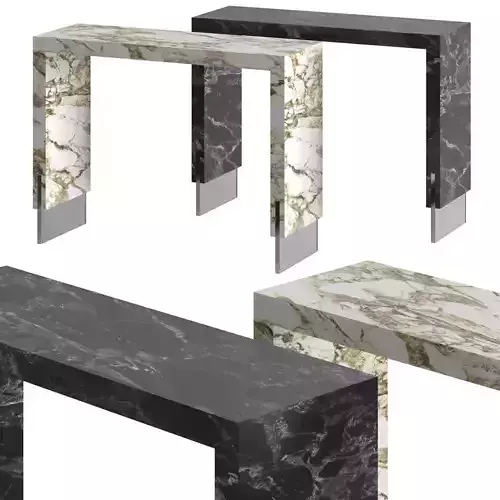 Pasut Design Porta Romana Console Tables 3D model