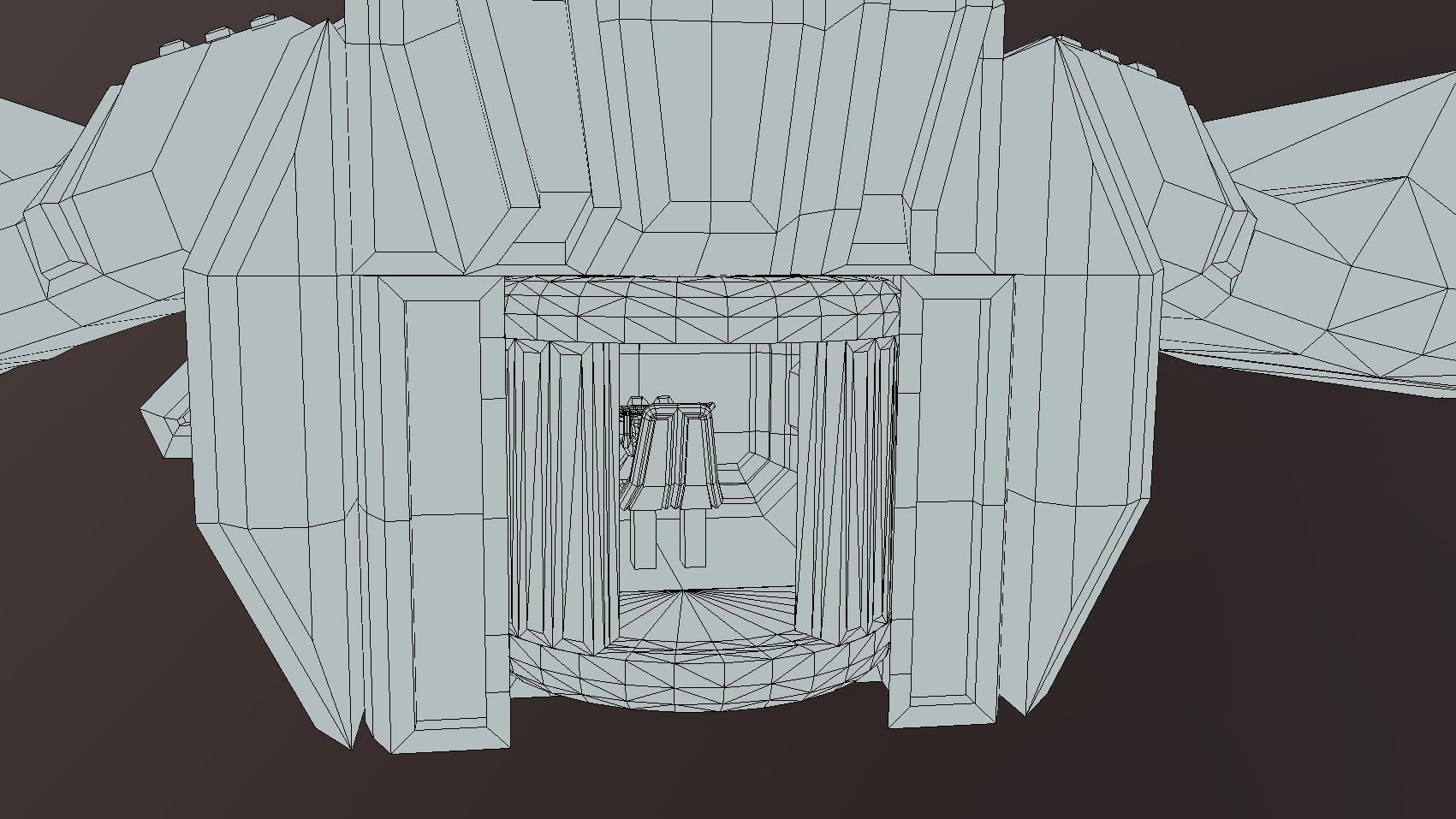 ASL-440 Air Ship Loader Low-poly 3D model_10