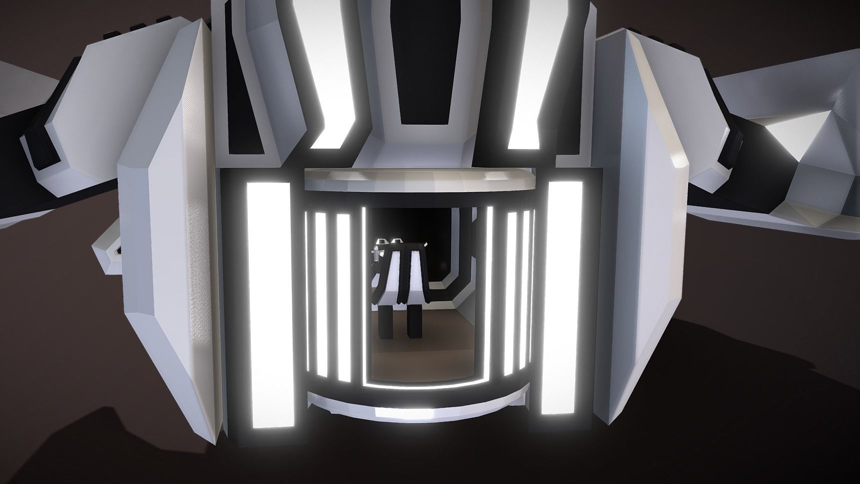 ASL-440 Air Ship Loader Low-poly 3D model_9