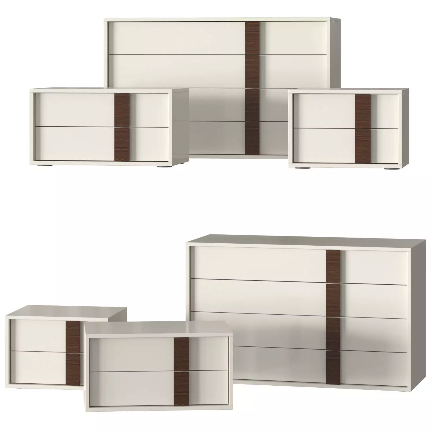 Dall Agnese Flipper Sideboards 3D model