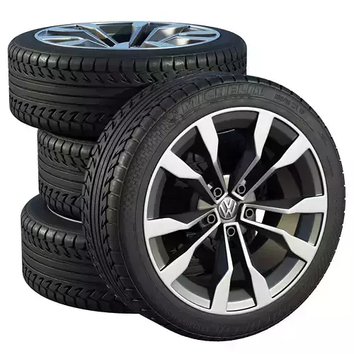 Volkswagen wheels 3D model