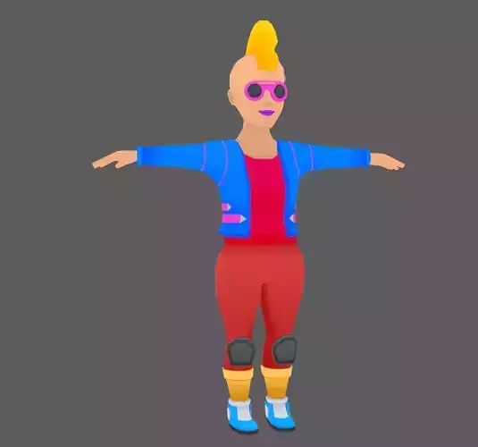 Lowpoly Character 06