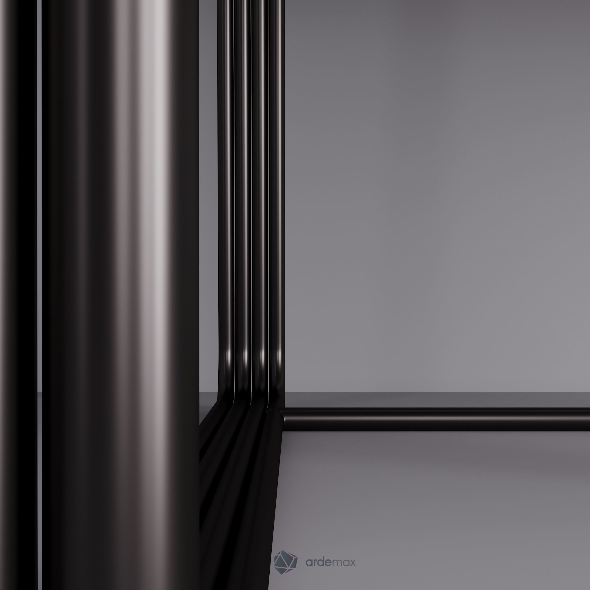 Modern armchair 3D model_11