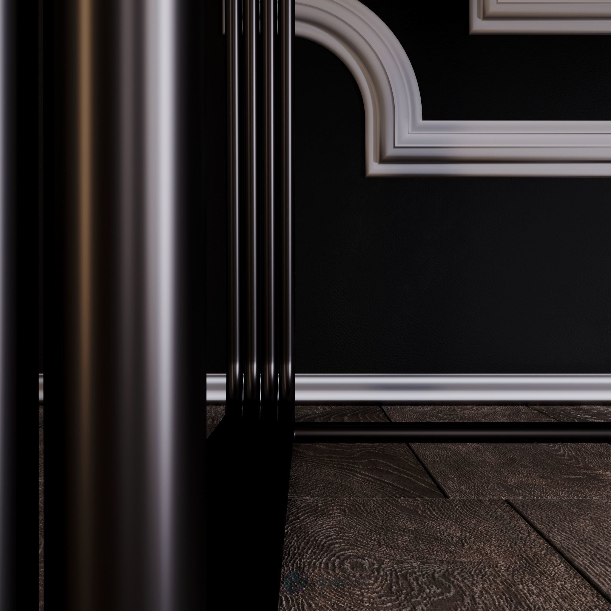 Modern armchair 3D model_10