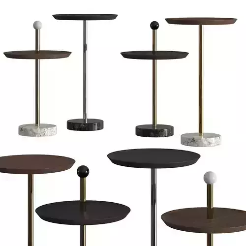 Pianca Contralto Coffee Side Tables 3D model
