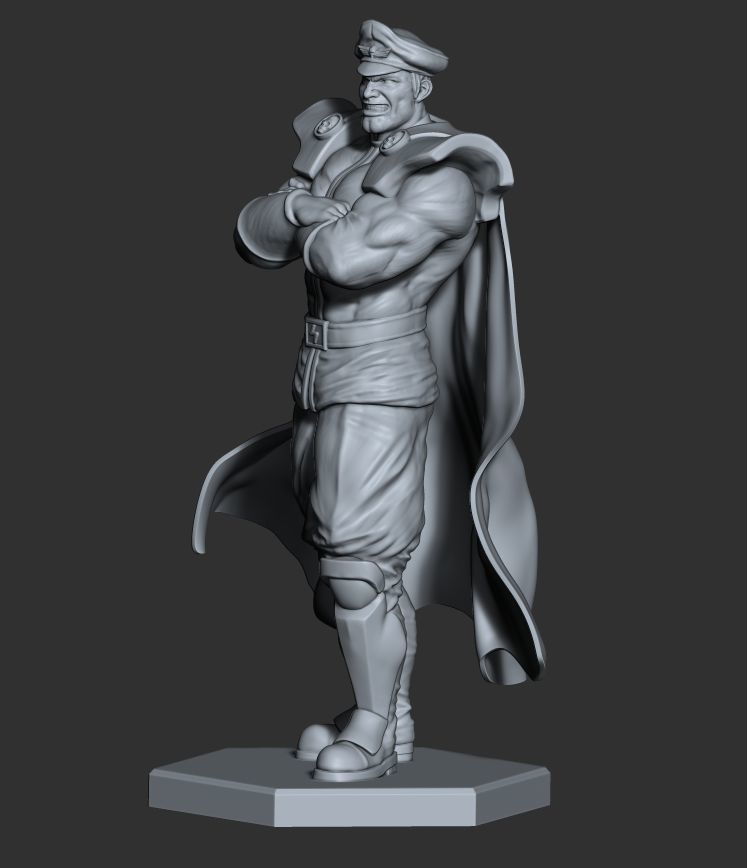 Bison SF 3D print model_4