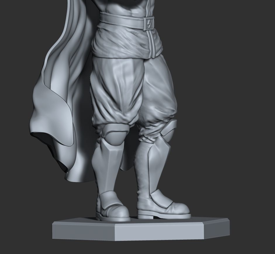 Bison SF 3D print model_3
