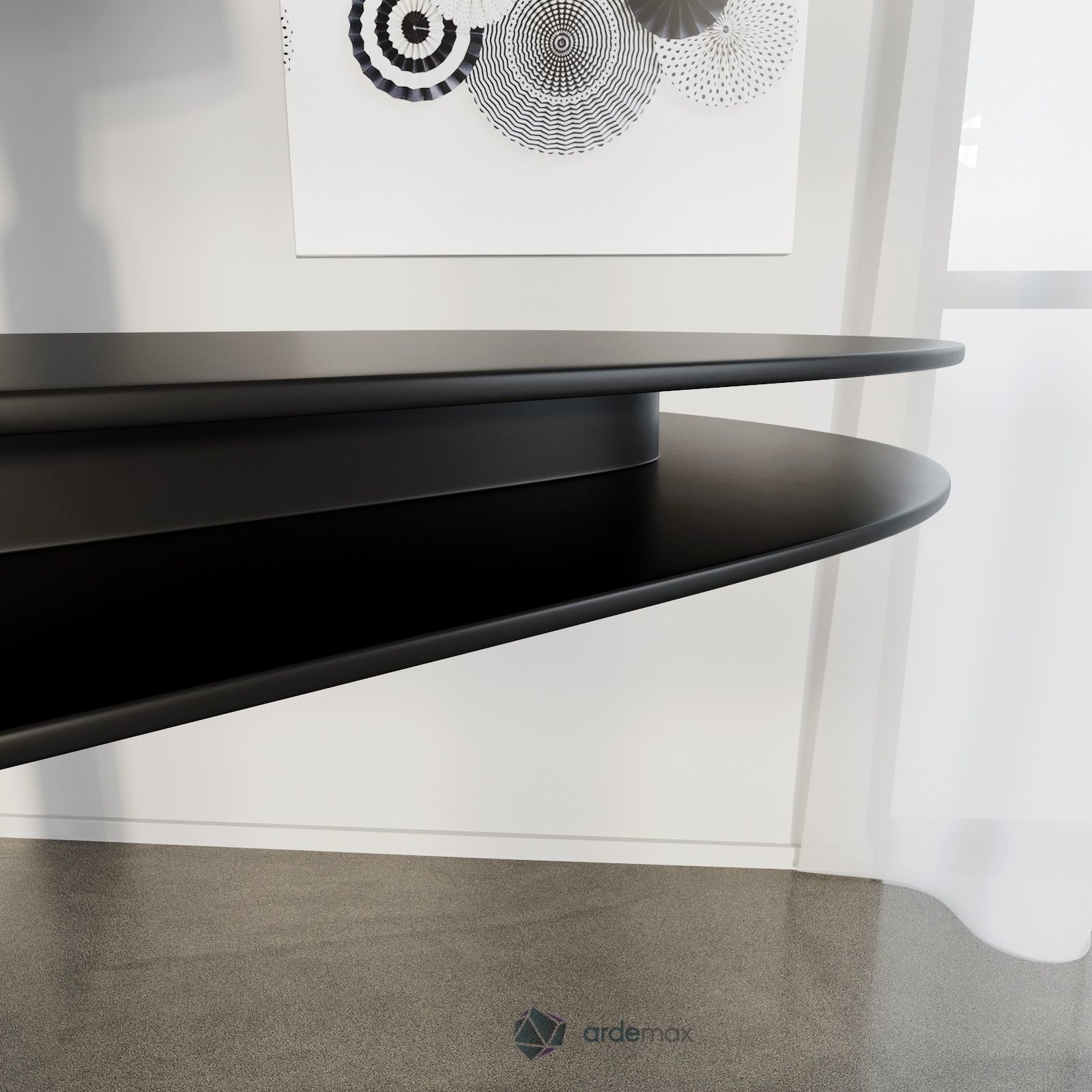 Console table 3D model_4