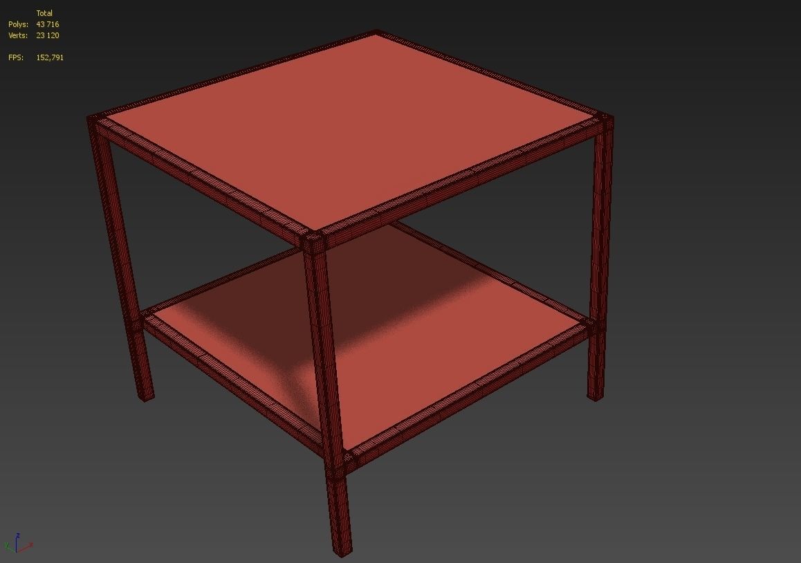 MOHPO TABLE SQUARE FOR MISS SHOP 3D model_4