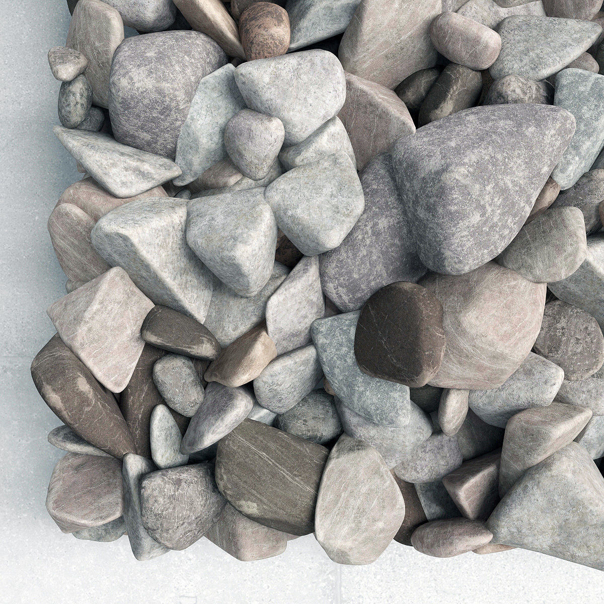 Stone splinter kit n3 3D model_8