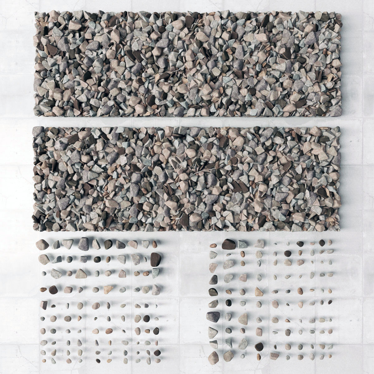 Stone splinter kit n3 3D model_3