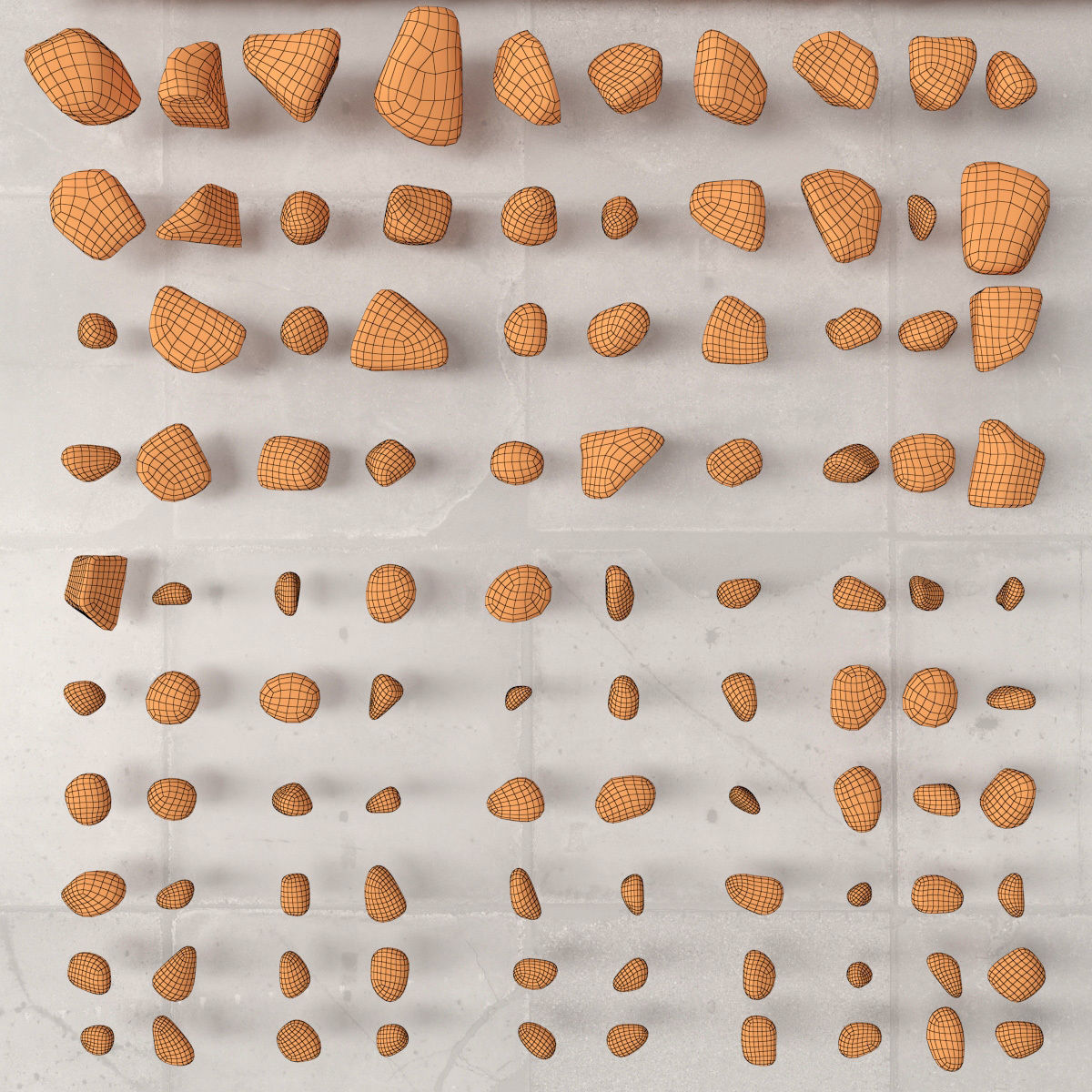 Stone splinter kit n3 3D model_19