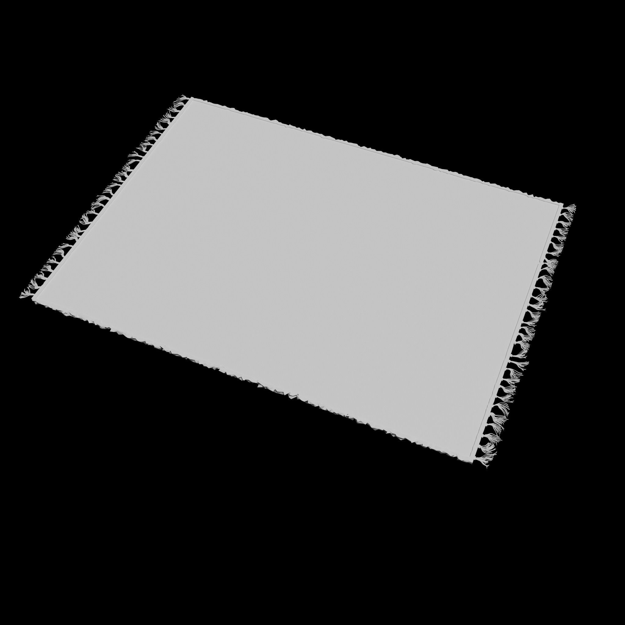 Aladdin Vintage Carpet 3D model_7