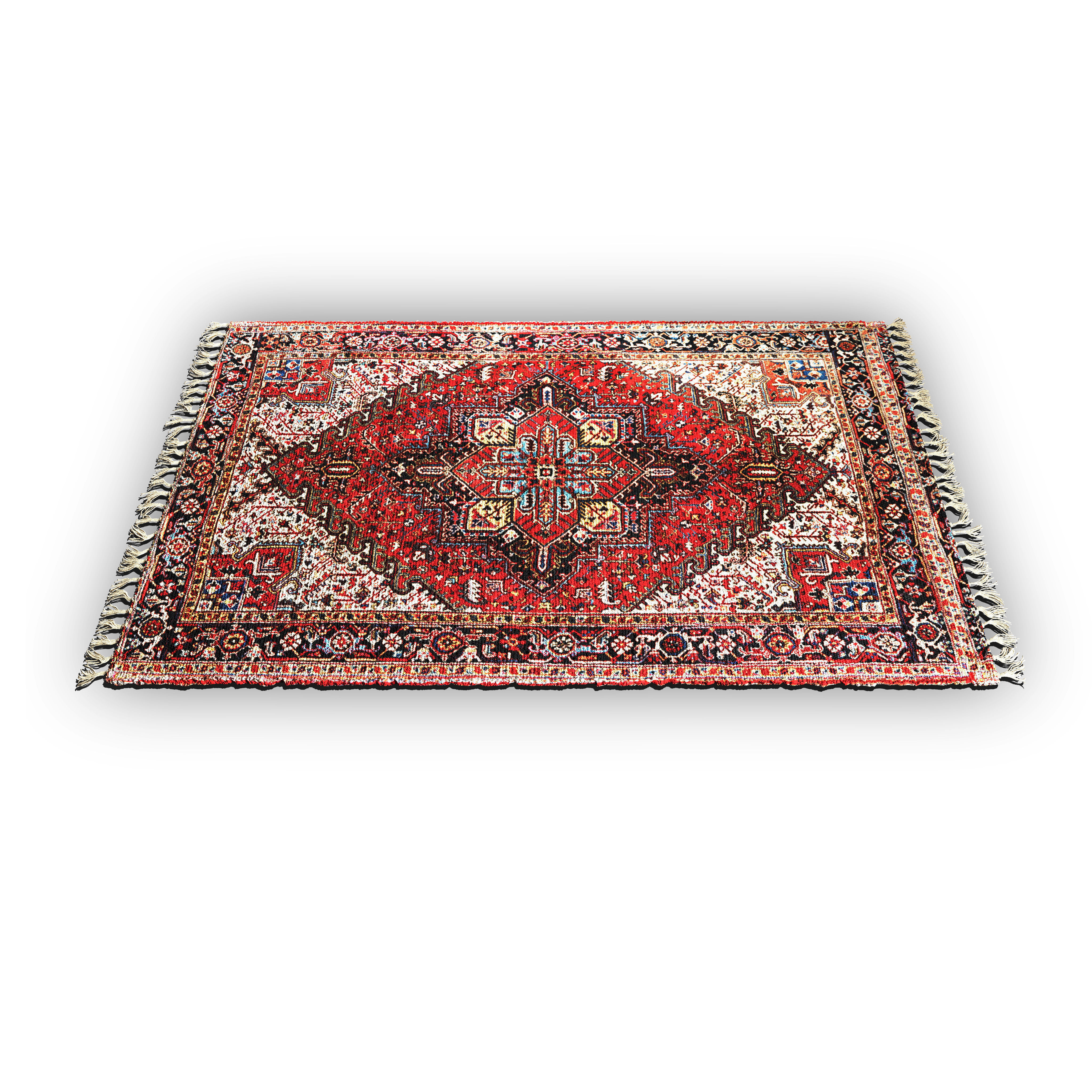 Aladdin Vintage Carpet 3D model_1