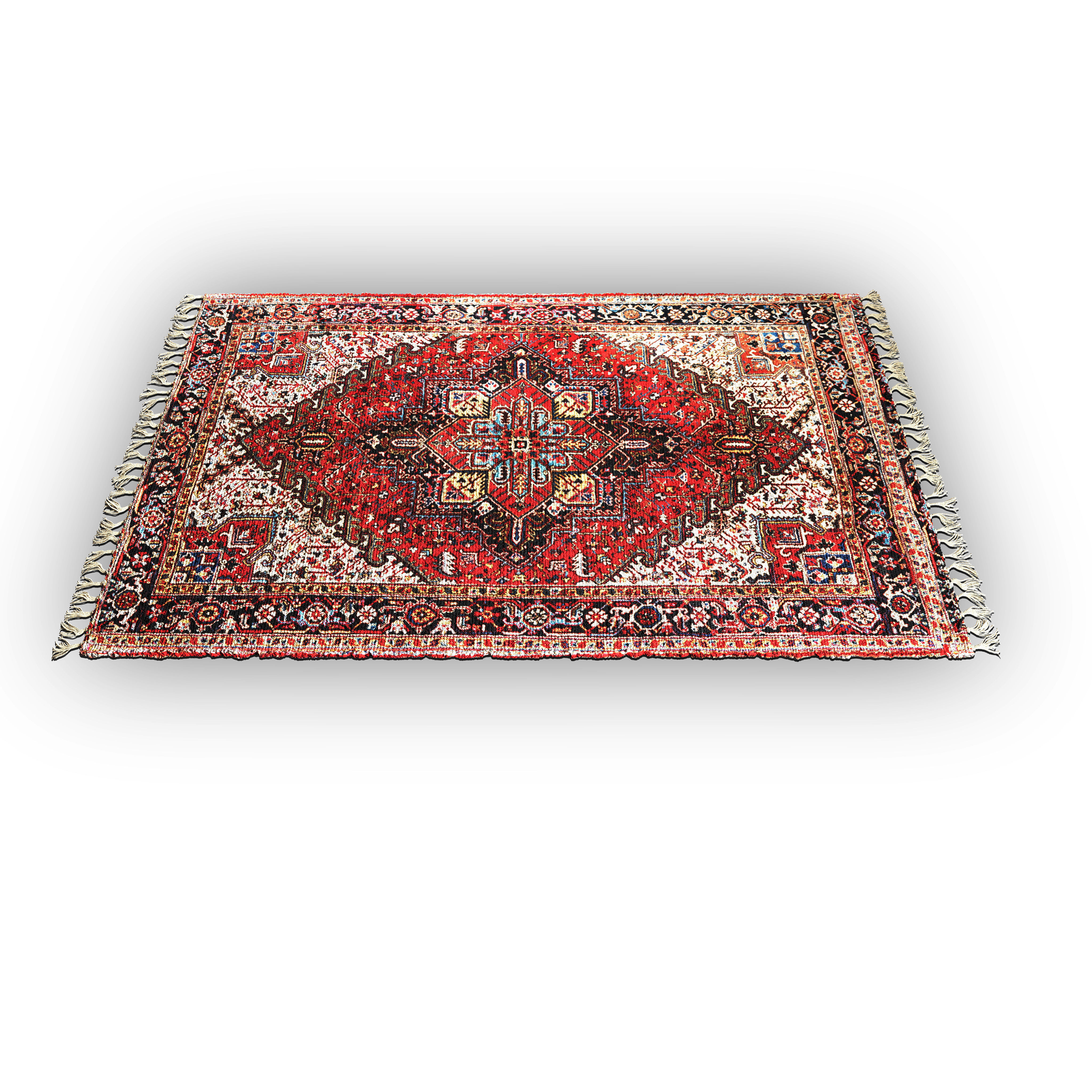 Aladdin Vintage Carpet 3D model_4