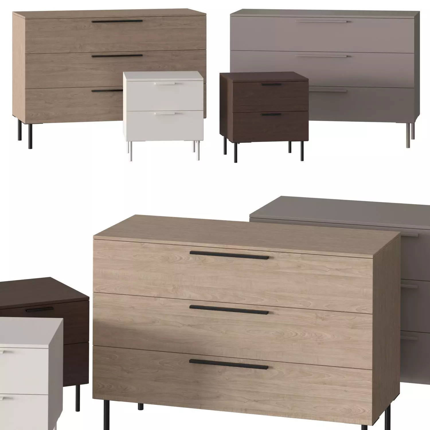 Cinquanta3 Praga Sideboards 3D model_0