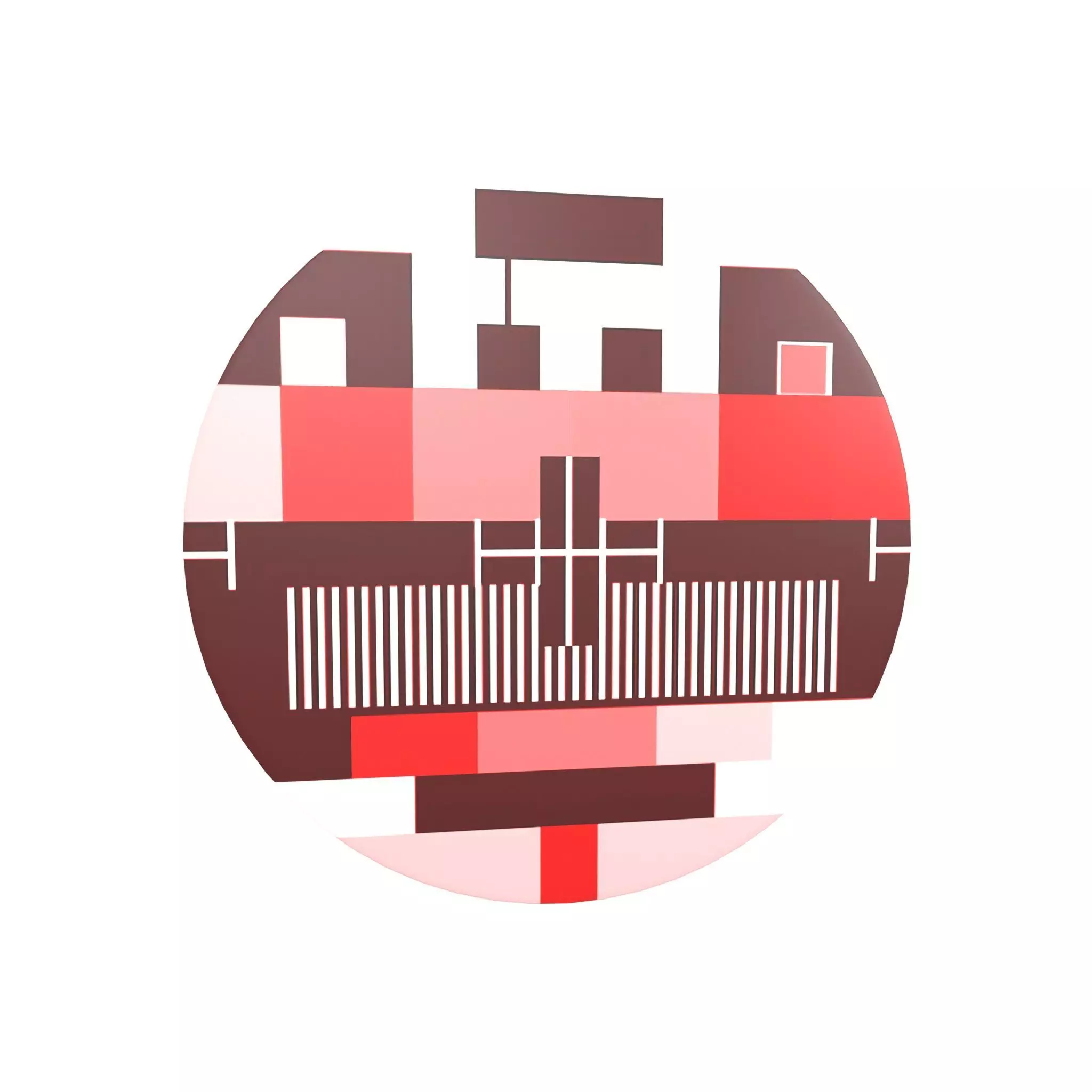 No Signal Symbol v1 003 Low-poly 3D model_0