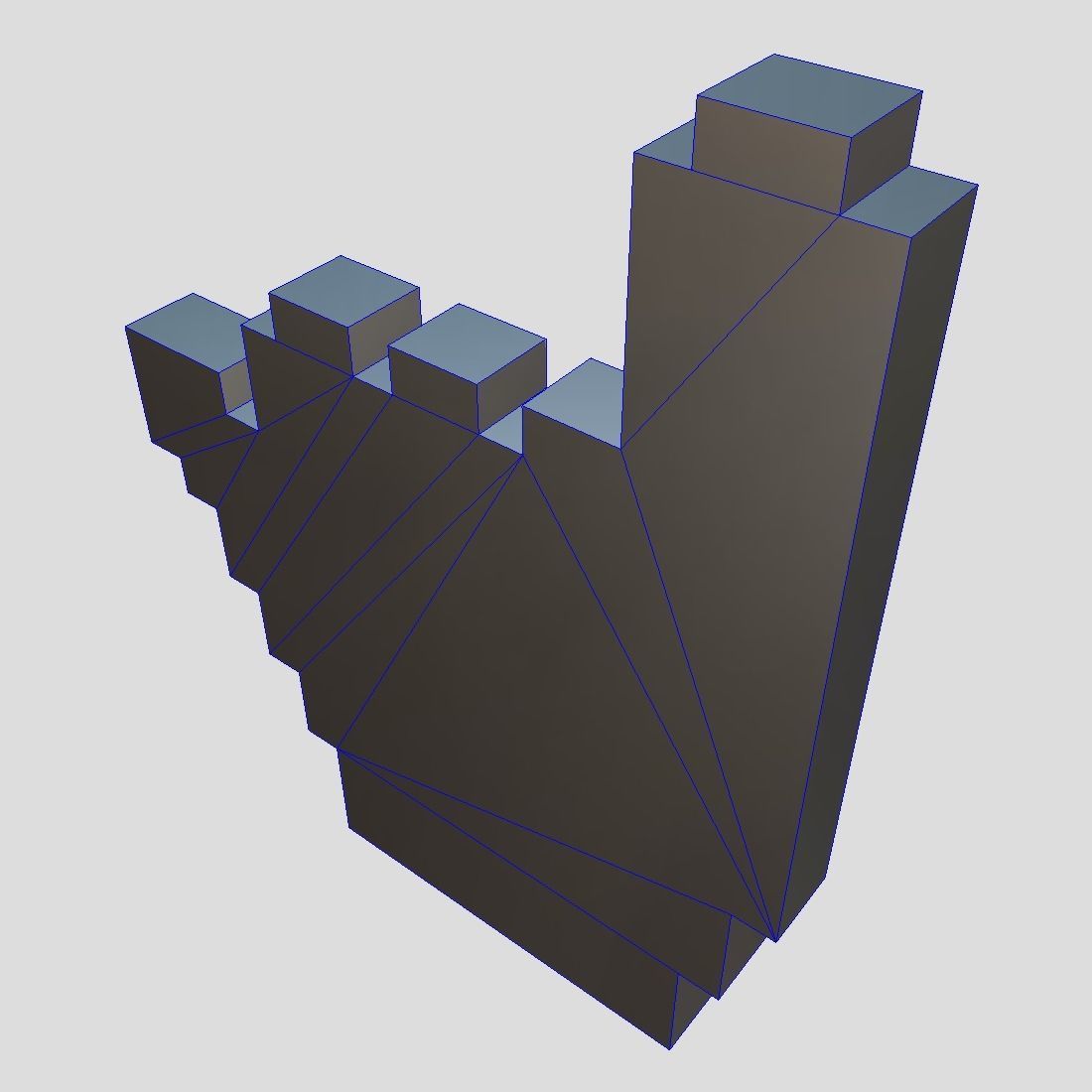 Cursor Hand 8 Low-poly 3D model_5