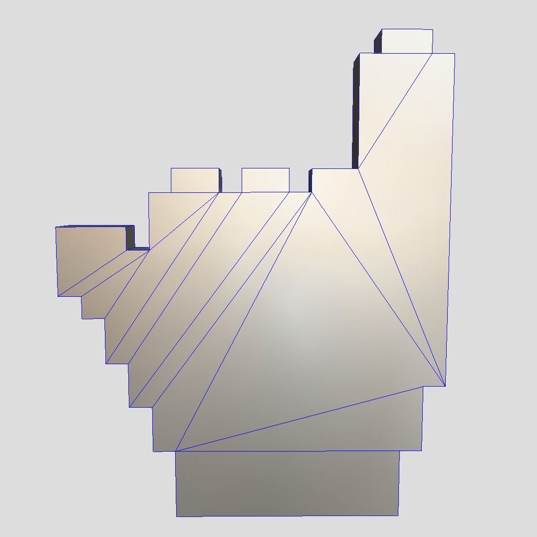 Cursor Hand 8 Low-poly 3D model_3